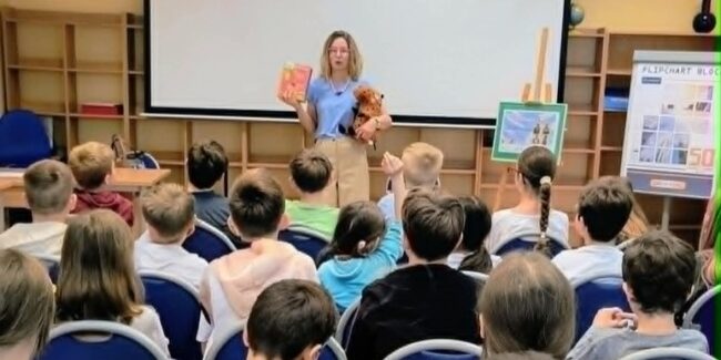 spotkanie autorskie w bibliotece z Elizą Piotrowską