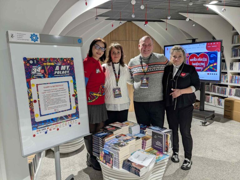 WOŚP 2026 w Metrotece - spotkania autorskie