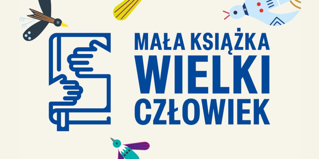 mała książka wielki człowiek plakat