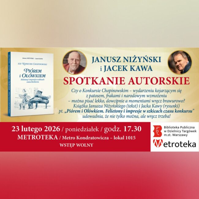 Jacek Niżyński Jacek Kawa plakat