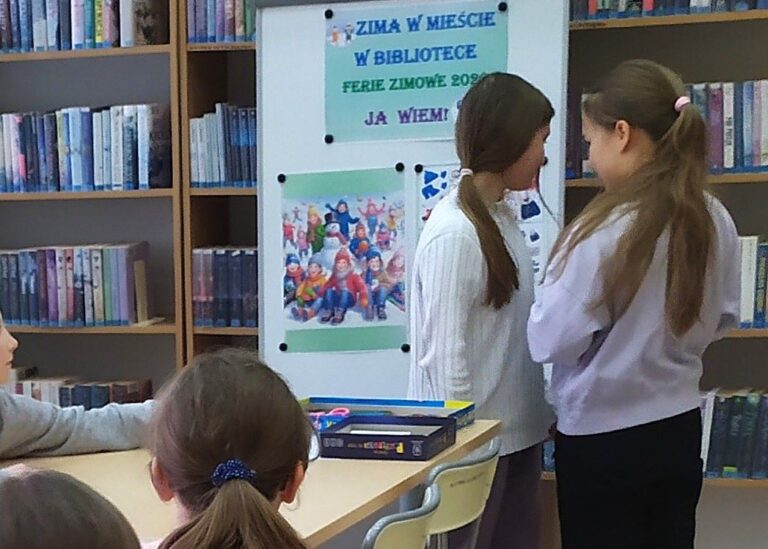 zajęcia biblioteczne dla dzieci