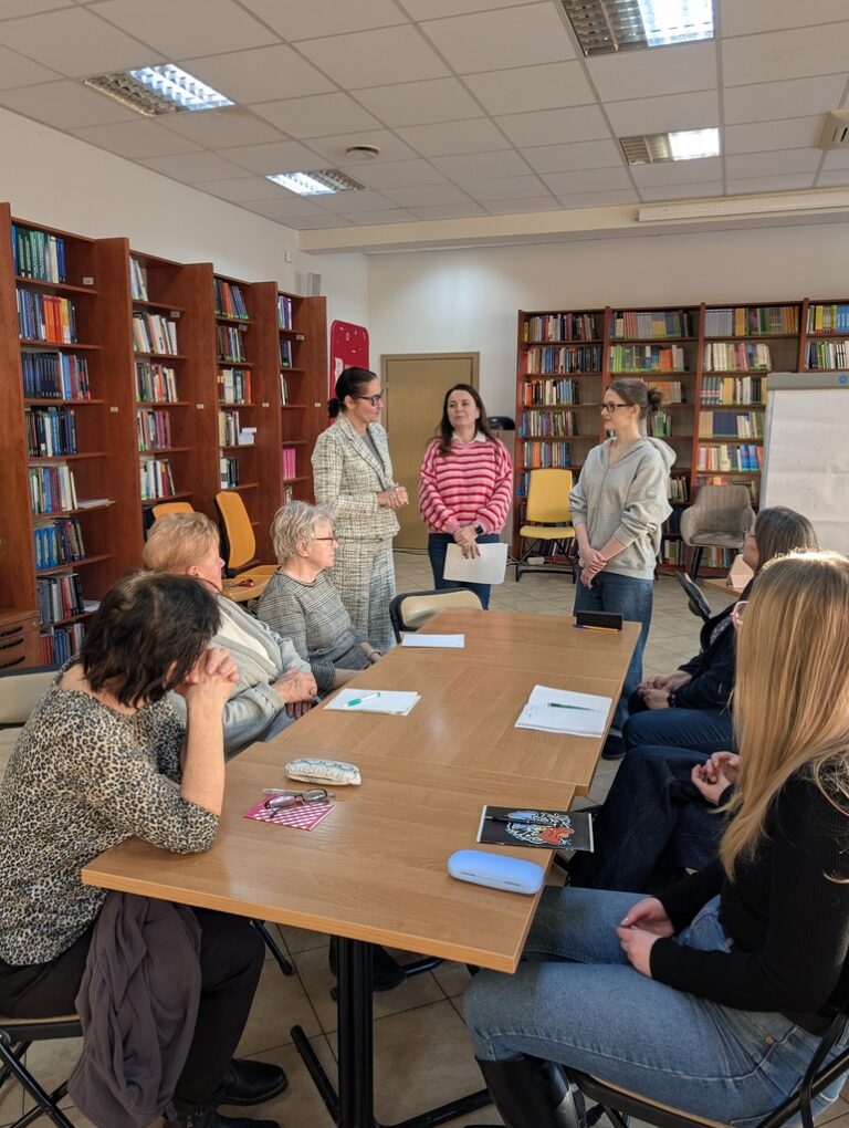 zajęcia języka angielskiego w bibliotece