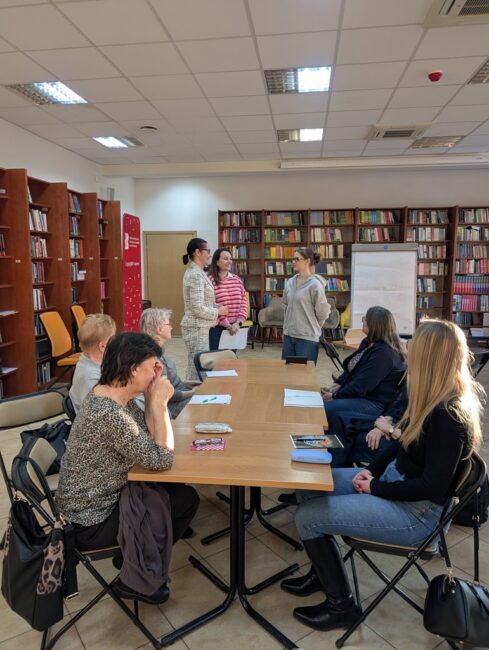 zajęcia języka angielskiego w bibliotece