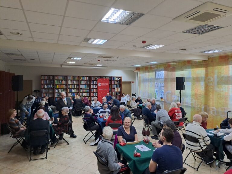 turniej brydża w bibliotece