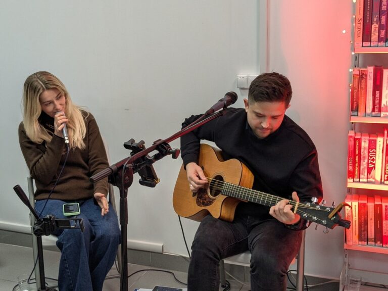 otwarcie WIlnoteki - biblioteki na osiedlu Wilno