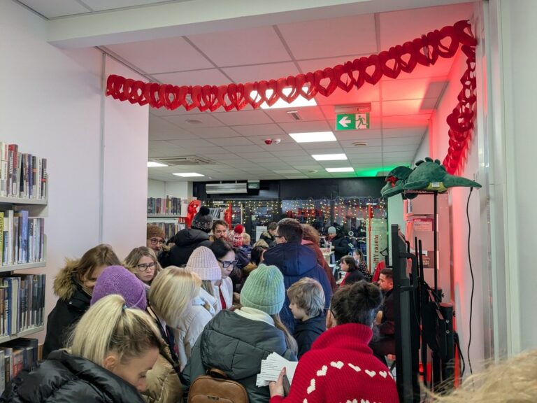 otwarcie WIlnoteki - biblioteki na osiedlu Wilno