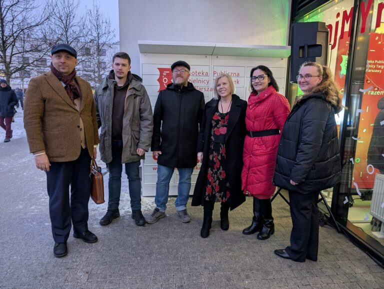 otwarcie WIlnoteki - biblioteki na osiedlu Wilno