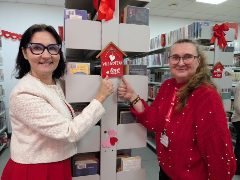 otwarcie WIlnoteki - biblioteki na osiedlu Wilno