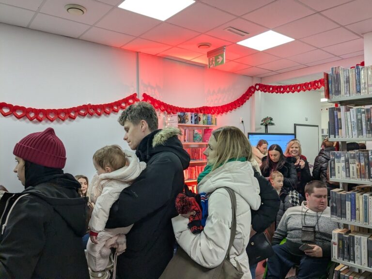 otwarcie WIlnoteki - biblioteki na osiedlu Wilno