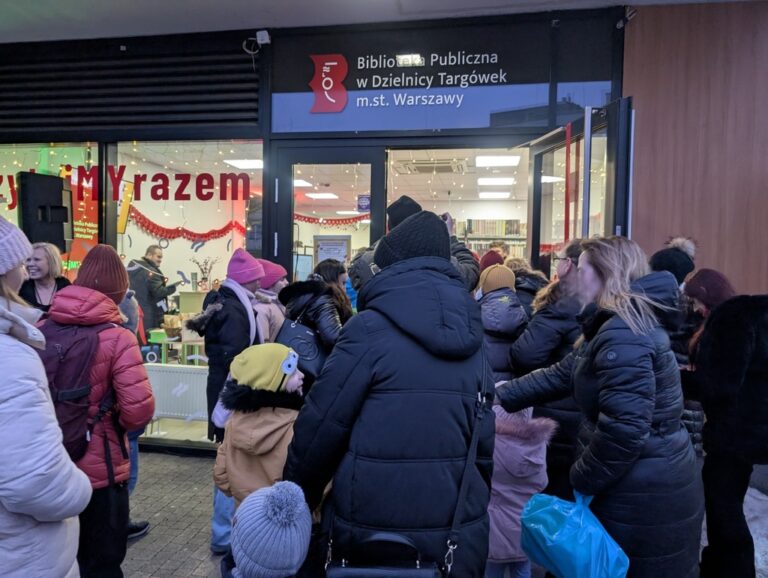 otwarcie WIlnoteki - biblioteki na osiedlu Wilno