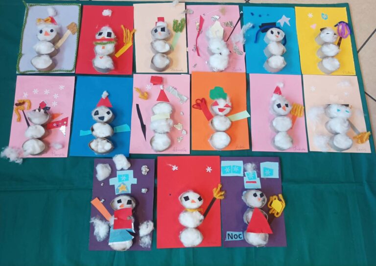 zajęcia biblioteczne dla dzieci - prace plastyczne powstałe na zajęciach