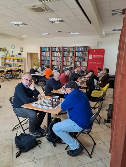turniej szachowy w bibliotece