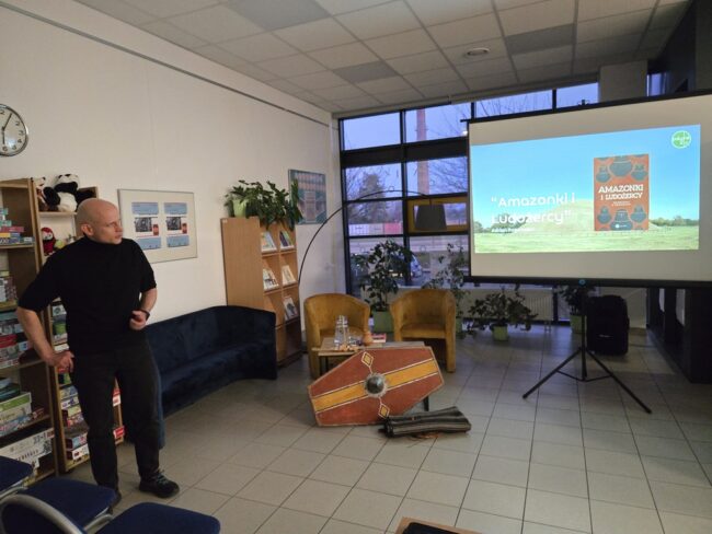spotkanie autorskie w bibliotece