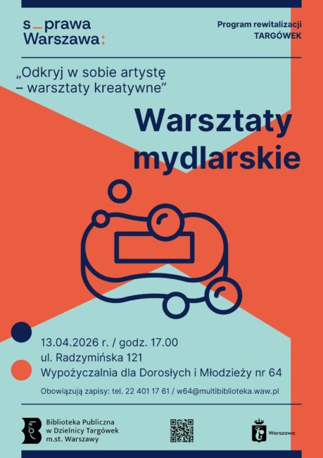 warsztaty mydlarskie plakat