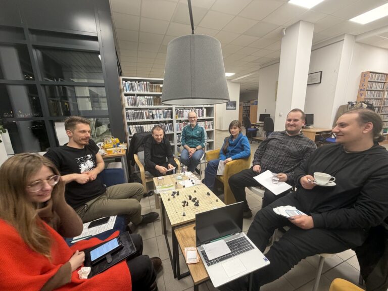 sesja RPG w bibliotece