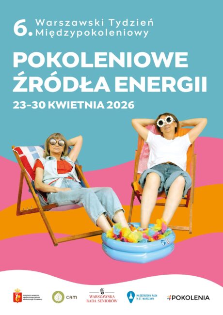 plakat Warszawski Tydzień Międzypokoleniowy