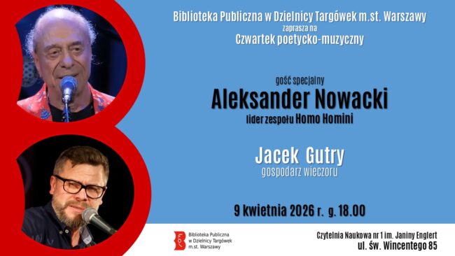 Aleksander Nowacki koncert plakat