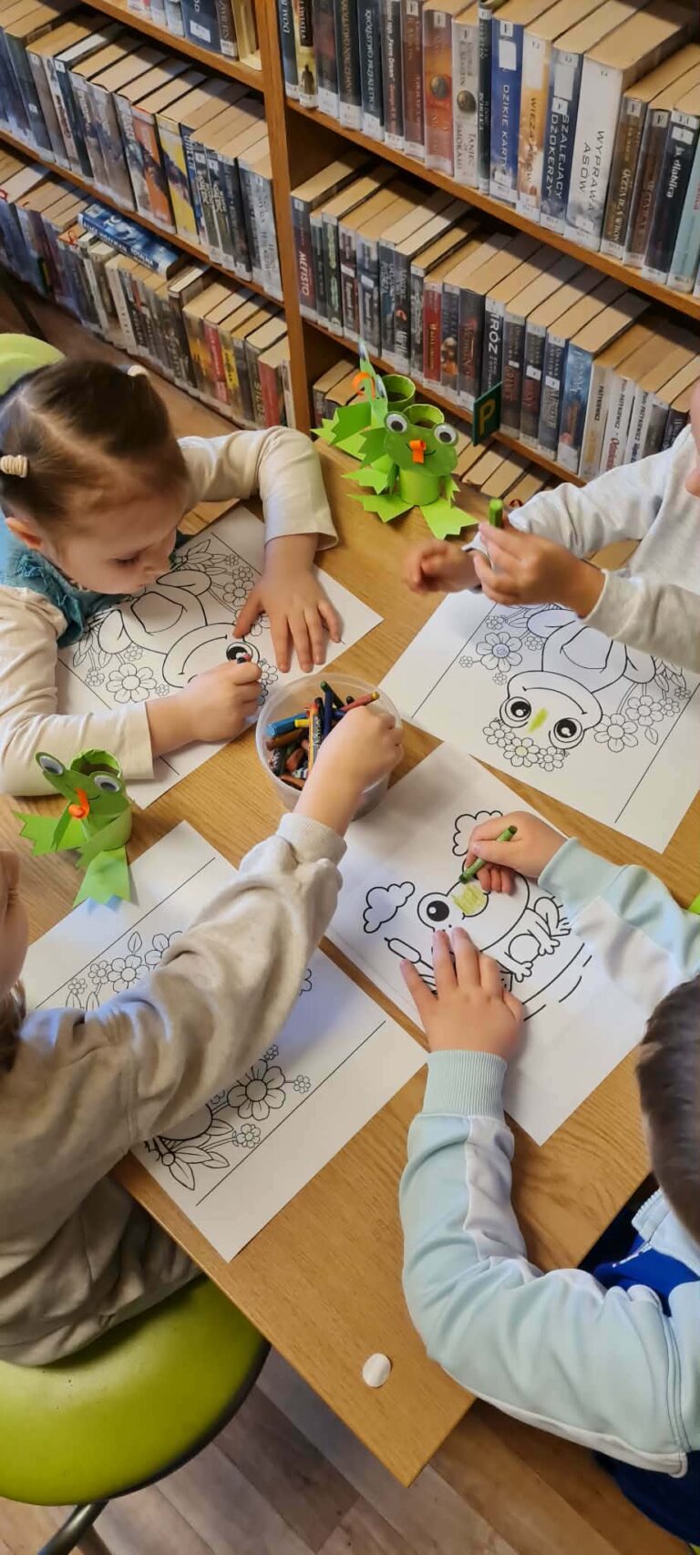 zajęcia biblioteczne dla dzieci