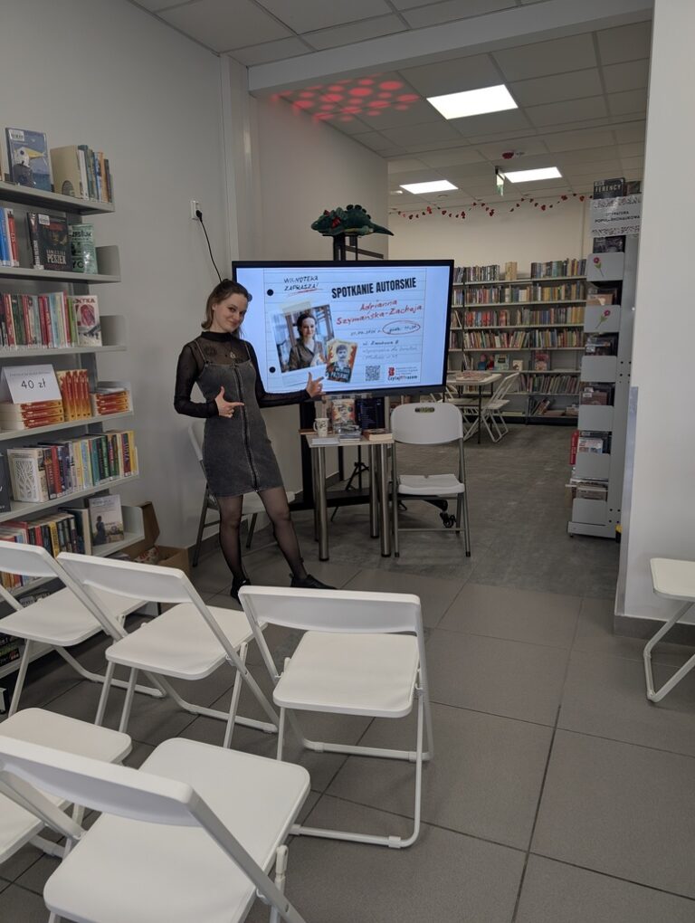 spotkanie autorskie w bibliotece