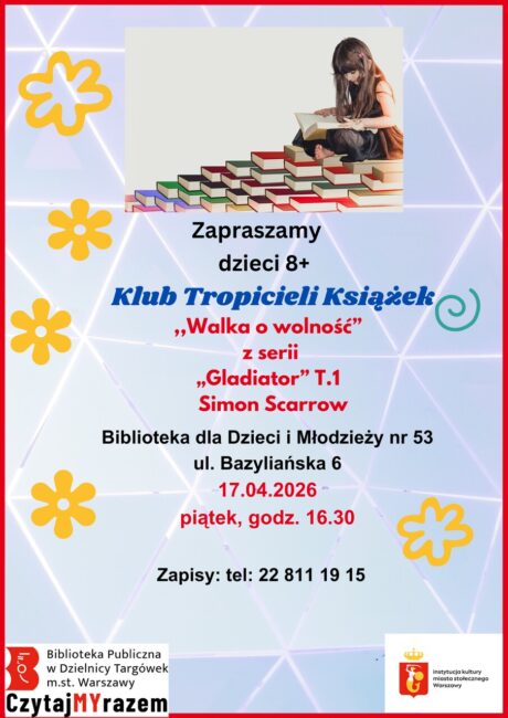 Klub Tropicieli Książek plakat