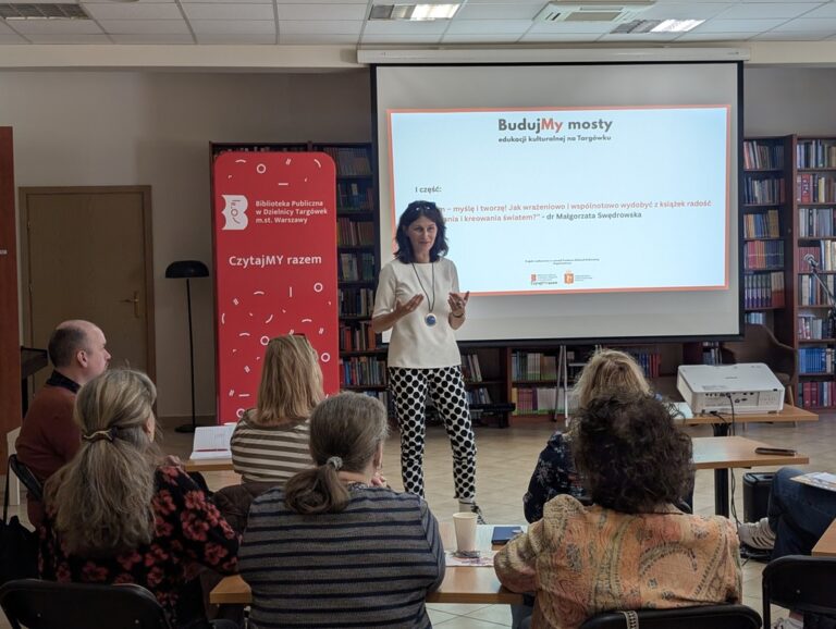 spotkanie autorskie z Małgorzatą Swędrowską