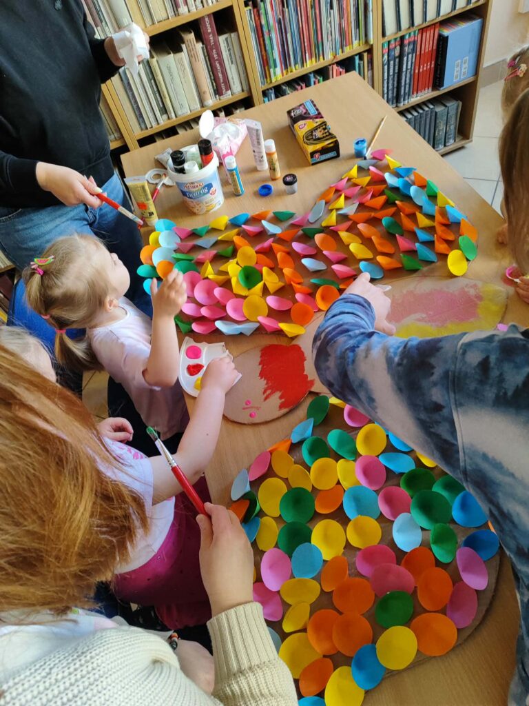 prace plastyczne wykonane przez dzieci