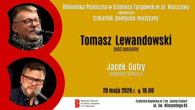czwartek poetycko-muzyczny plakat