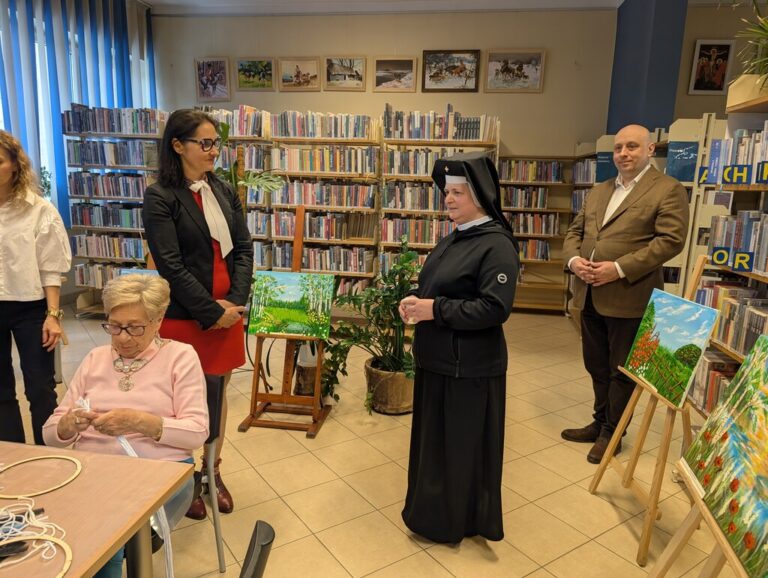 otwarcie książkomatu na Bazyliańskiej