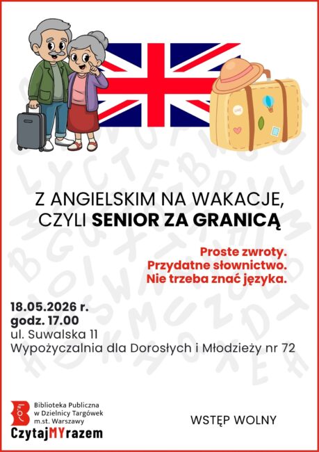 angielski dla seniorów plakat