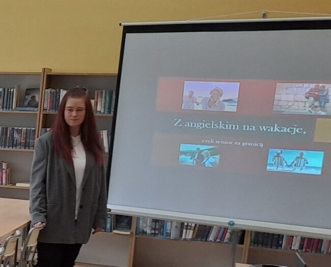 zajęcia z języka angielskiego w bibliotece