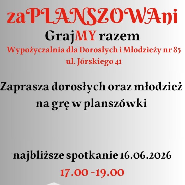 zaplanszowani plakat