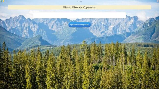 Tatry; pytanie na tle zdjęcia: Miasto Mikołaja Kopernika.