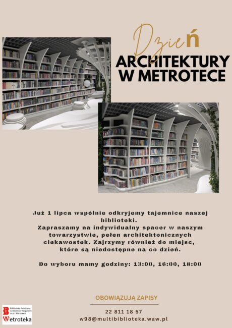 dzień architektury plakat