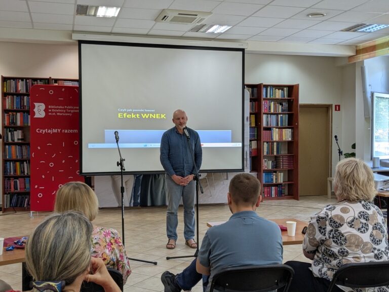 Spotkanie w Czytelni o Warszawskiej Nagrodzie Edukacji Kulturalnej