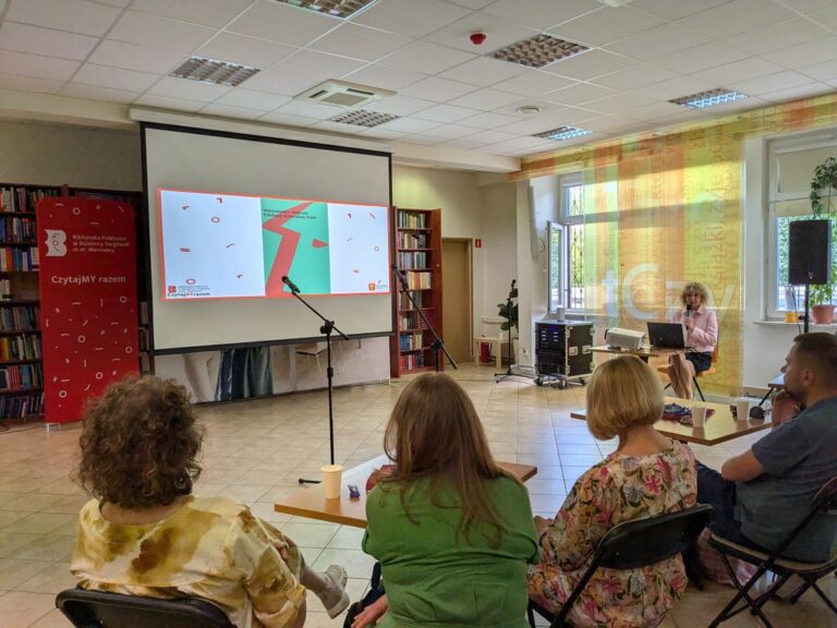 Spotkanie w Czytelni o Warszawskiej Nagrodzie Edukacji Kulturalnej