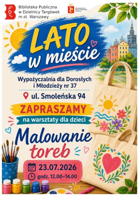 malowanie toreb plakat