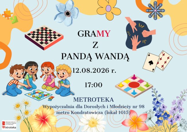 gramy z pandą wandą plakat