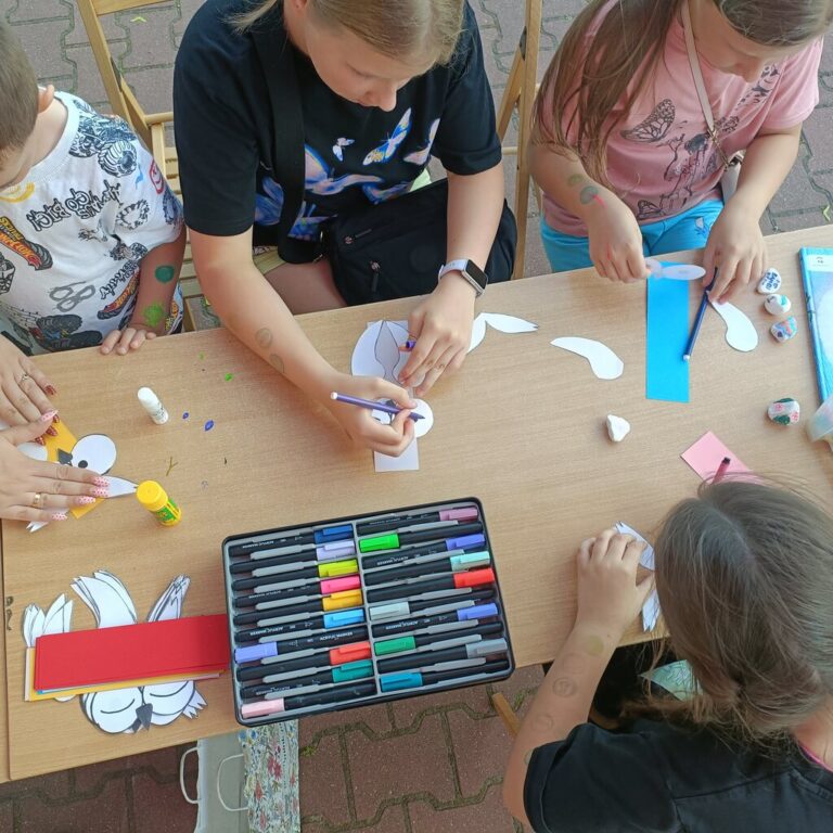 piknik z udziałem pracowników biblioteki nr 65