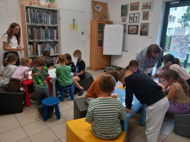 zajęcia dla dzieci w bibliotece