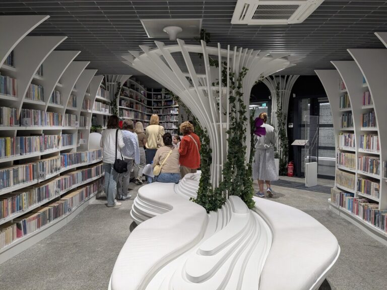 bibliotekarze z Litwy zwiedzają Metrotekę