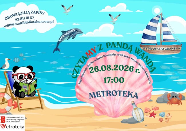czytamy z pandą wandą plakat