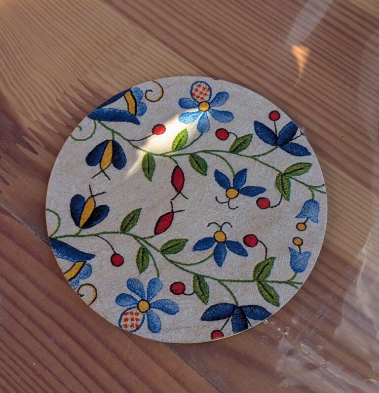 praca plastyczna - decoupage