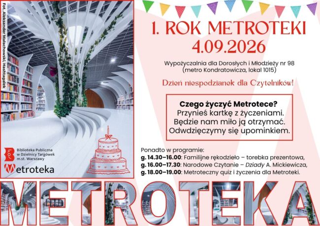 metroteka plakat