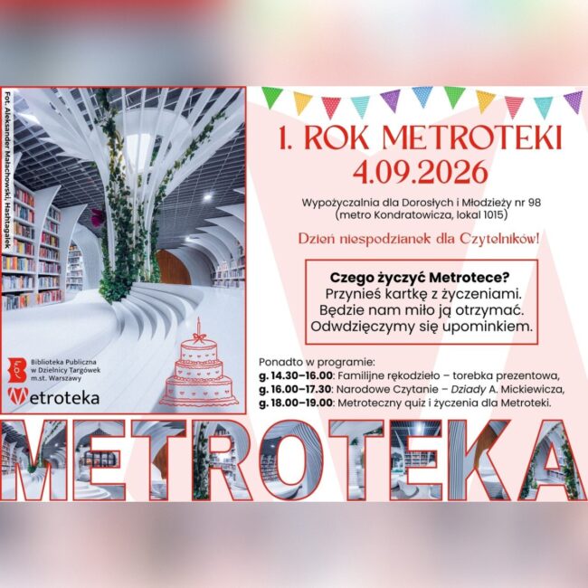 metroteka plakat