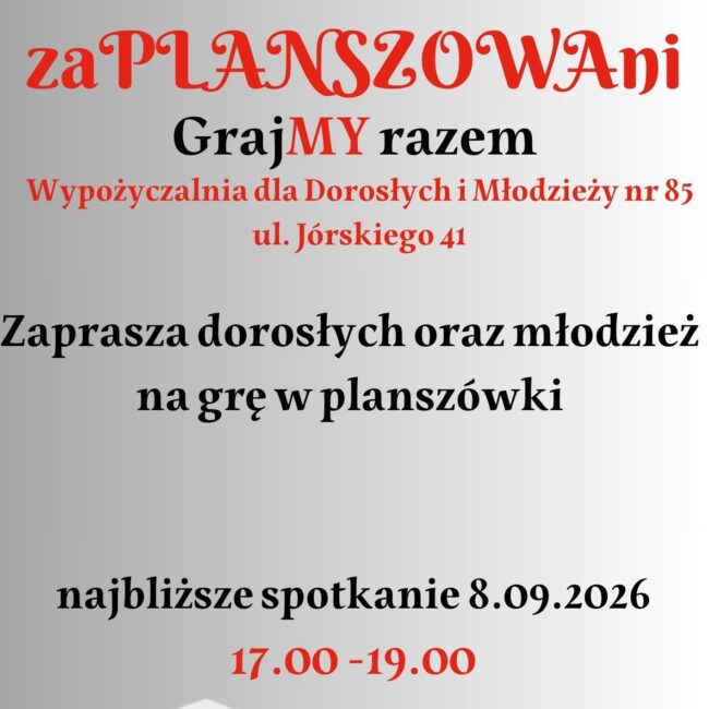 zaplanszowani plakat