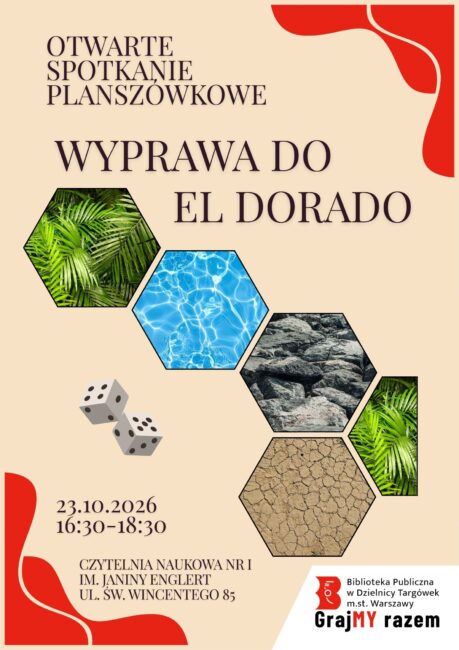 wyprawa do el dorado planszówki plakat