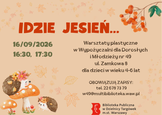 idzie jesień warsztaty