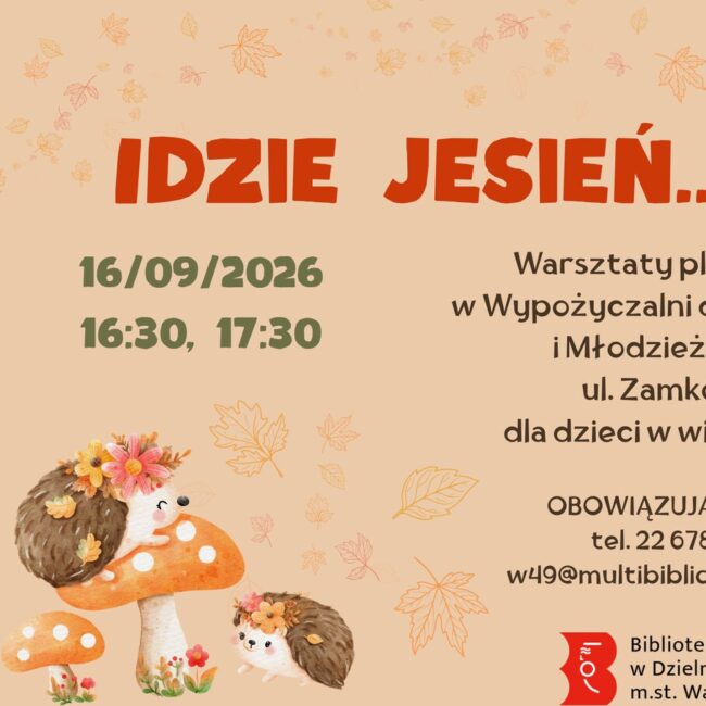idzie jesień warsztaty