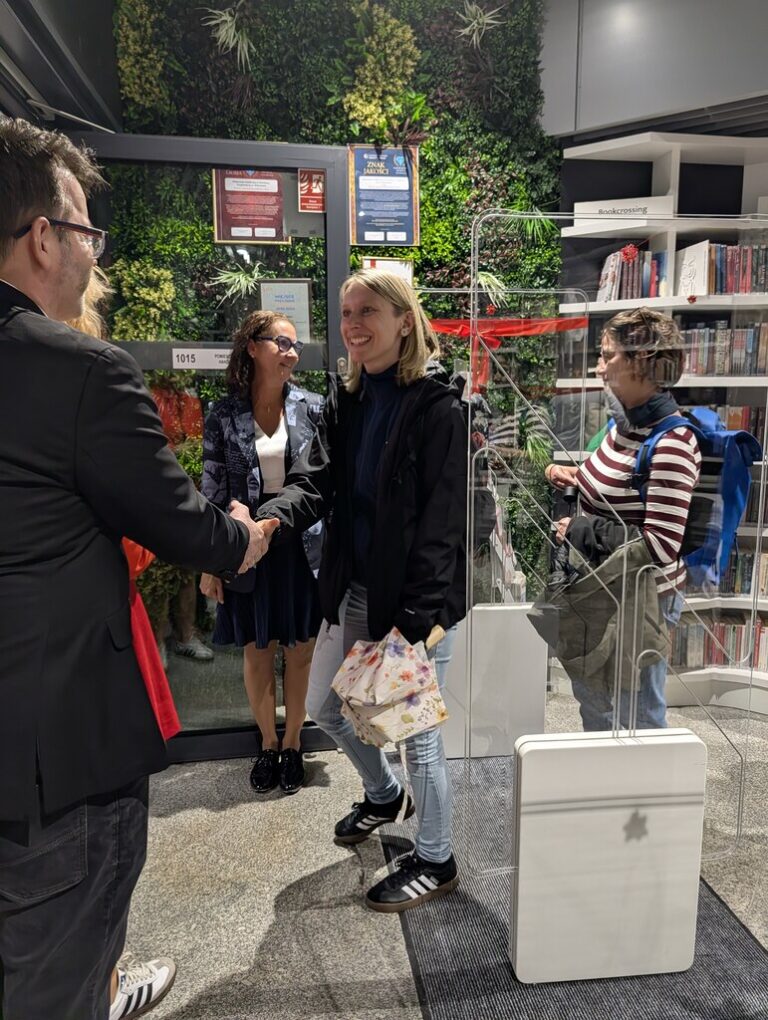 bibliotekarze z Niemiec w Metrotece