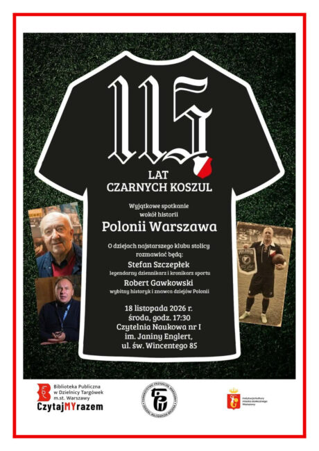 115 lat czarnych koszul plakat spotkania